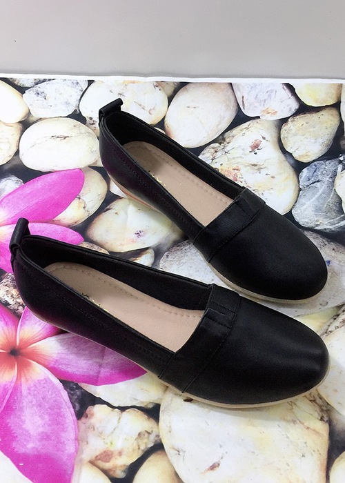 Giày búp bê đế xuồng 295BBXD3,da bò êm chân và đế chống trượt MT92