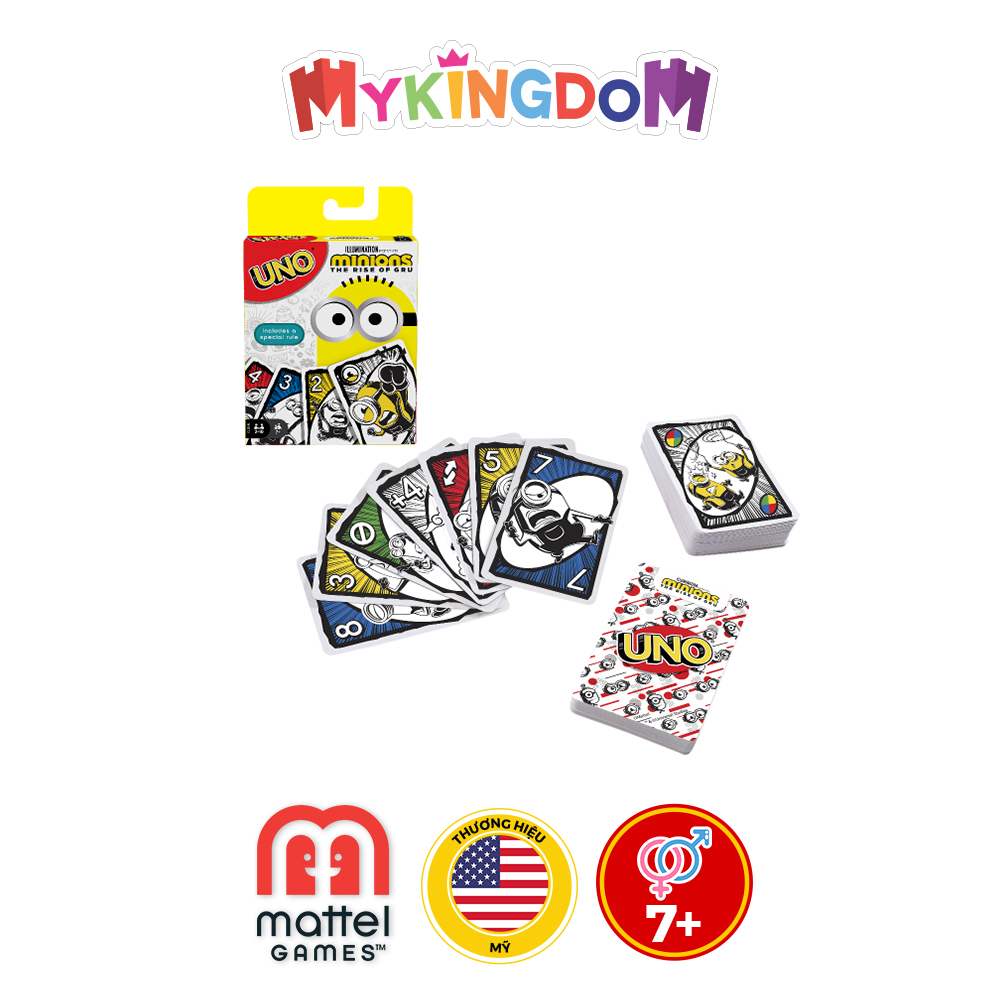 Bộ trò chơi trí tuệ UNO MATTEL GAMES Phiên bản Minions GKD75