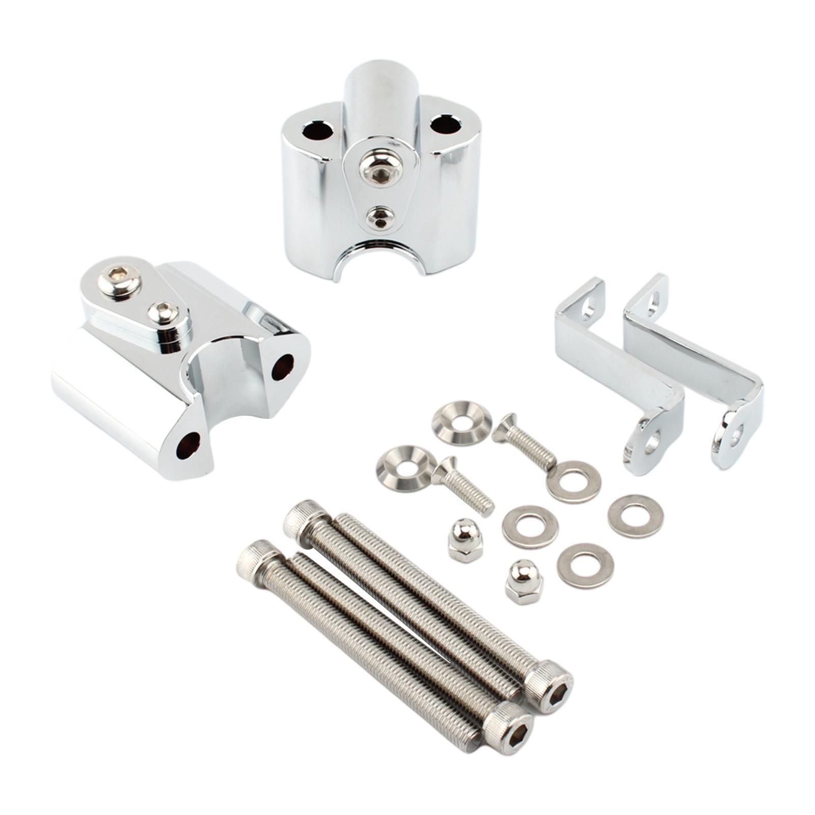 Motorcycle handlebar riser handle motorbike black