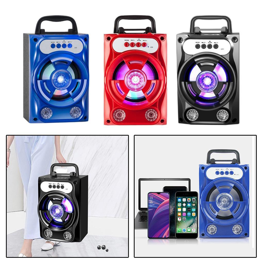Wireless Bluetooth Speaker TF Card Subwoofer Lightweight Portable