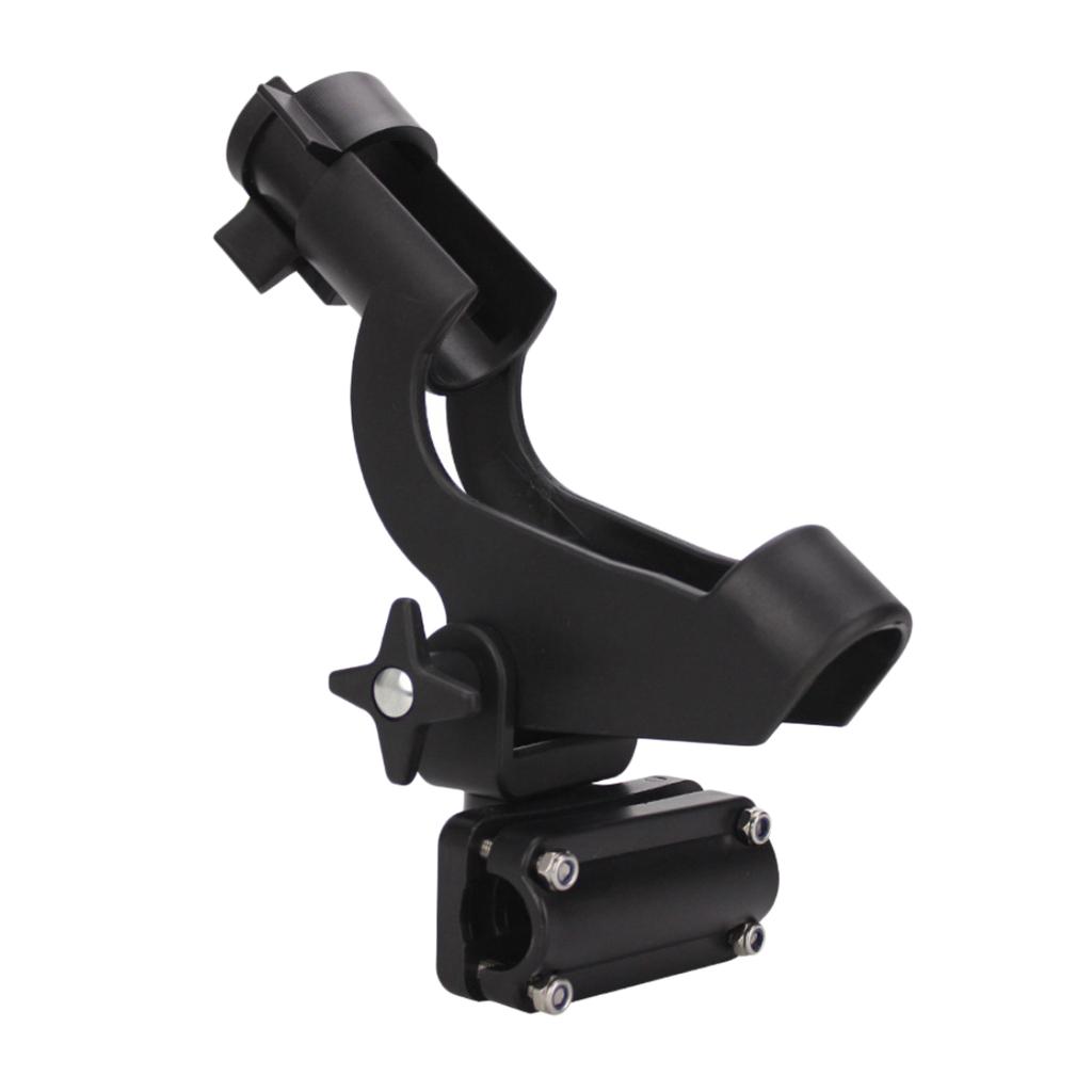Fishing Rod Holder Pole Stand Bracket 150 Degrees Nylon Rod Rest Rack Tube