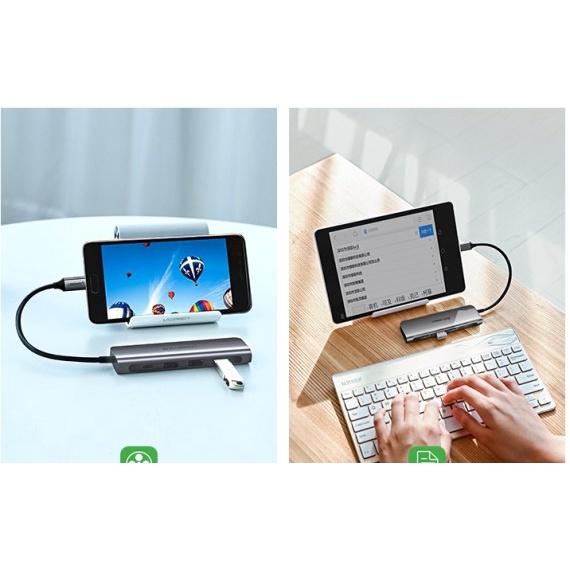 Bộ chuyển đa năng USB Type C Cao Cấp Ugreen 50979--Hàng chính hãng.