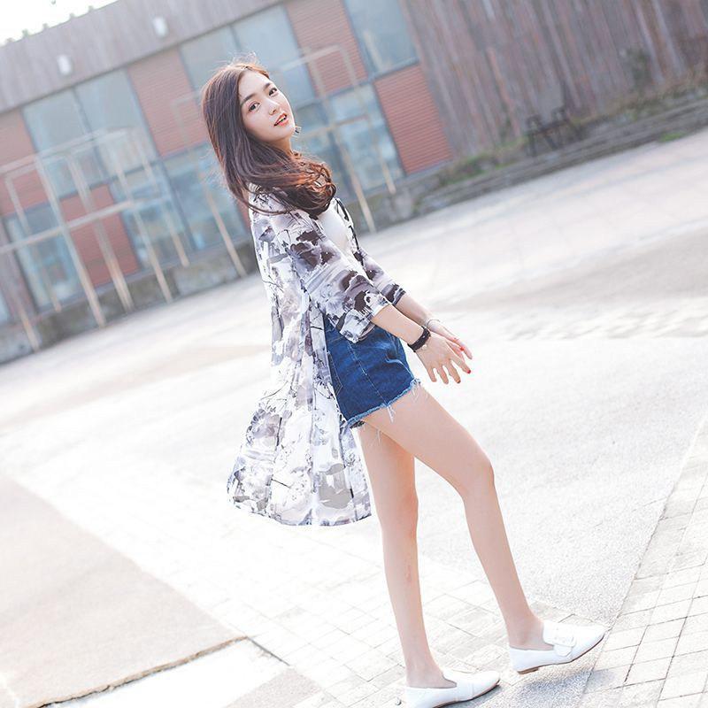 Áo khoác cardigan chiffon nữ chống nắng