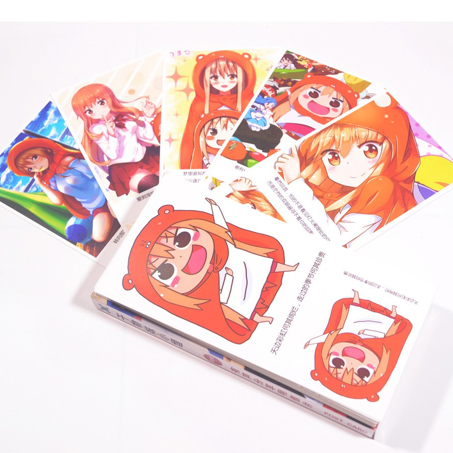 Postcard Himouto! Umaru-chan hộp ảnh 188 tấm to nhỏ