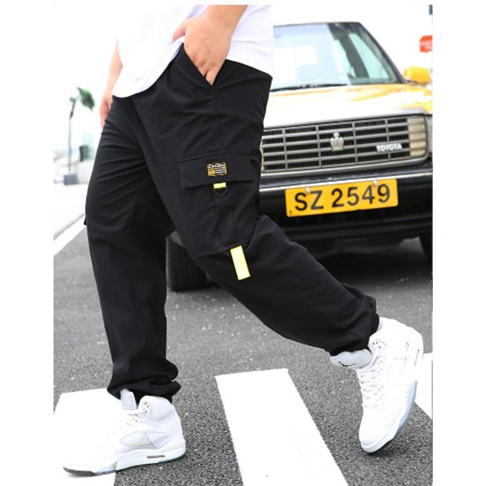 quần jogger thu đông nam big size kiểu dáng Hàn quốc, phong cách rộng big size