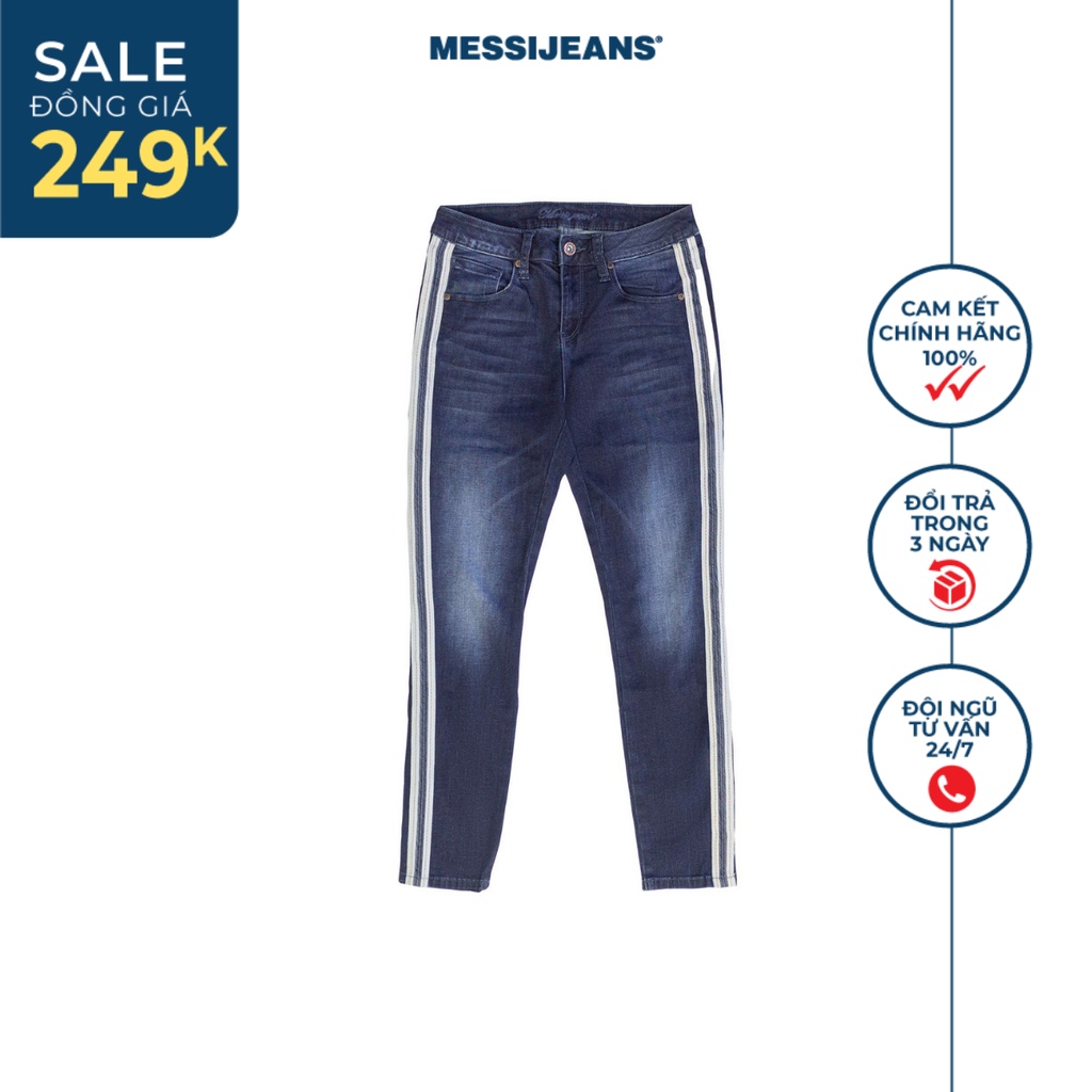 Quần jean lửng nữ ống ôm MESSI SJW-704-18