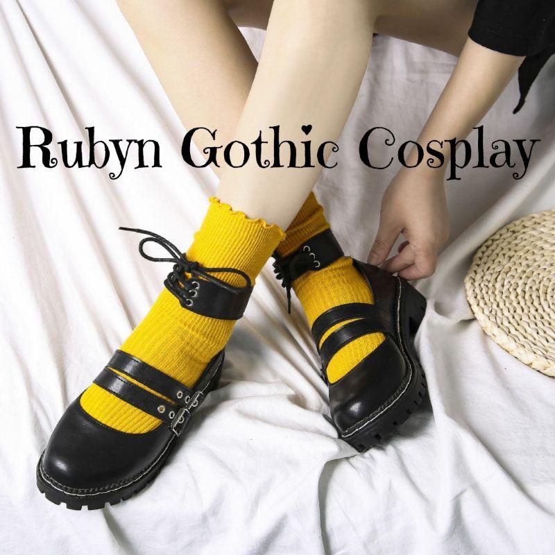 Giày búp bê lolita Mary Janes 2 quai ( BÓNG và NHÁM ) Size từ 35 - 40.