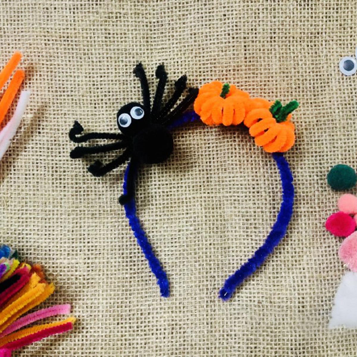 Băng Đô Kẽm Nhung DIY Halloween - Vinacraft