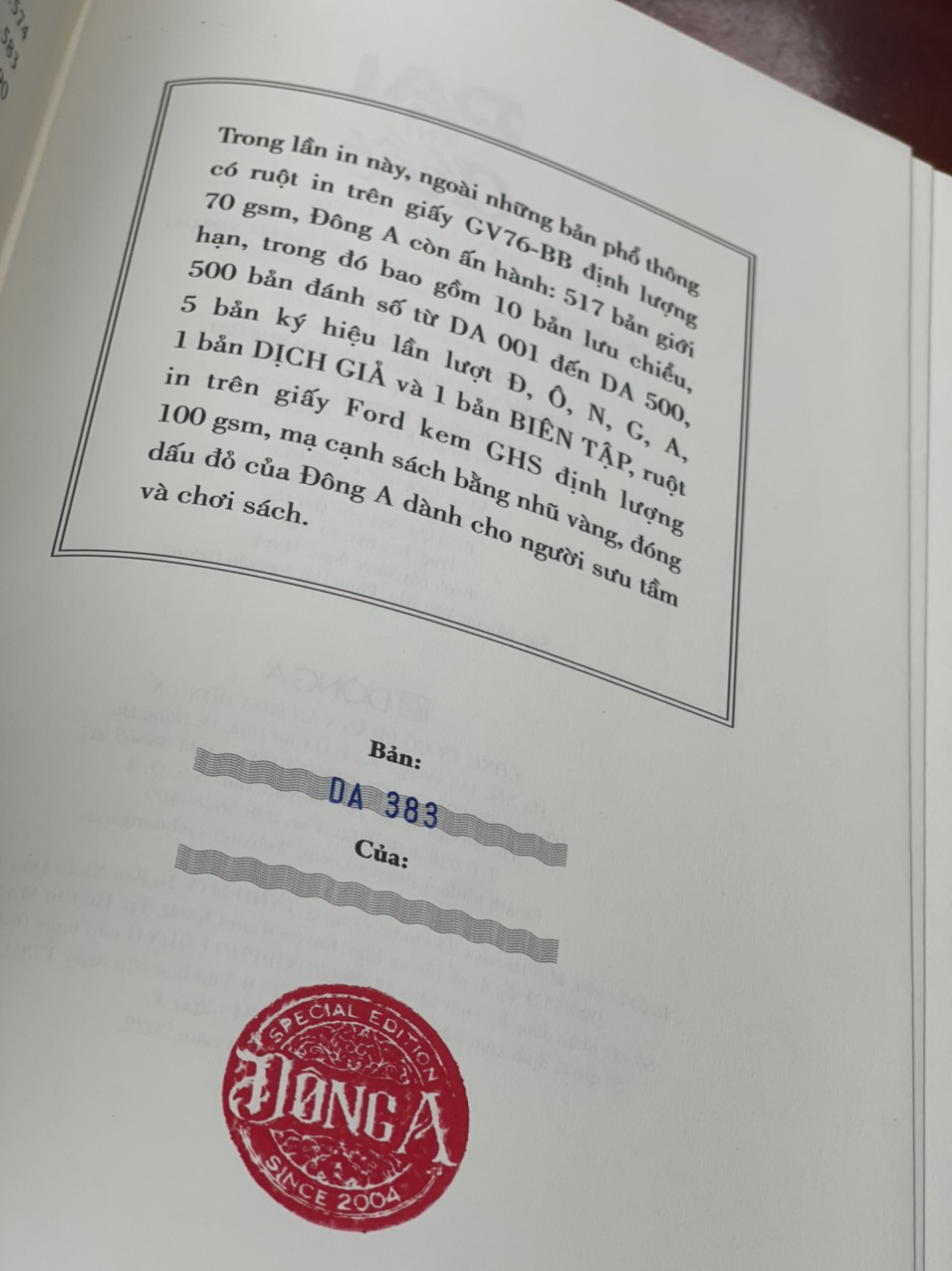 ĐẤT TIỀN ĐẤT BẠC – DẠI THÌ CHẾ -Mario Puzo - Nguyễn Minh & Ngọc Thứ Lang dịch – Đông A