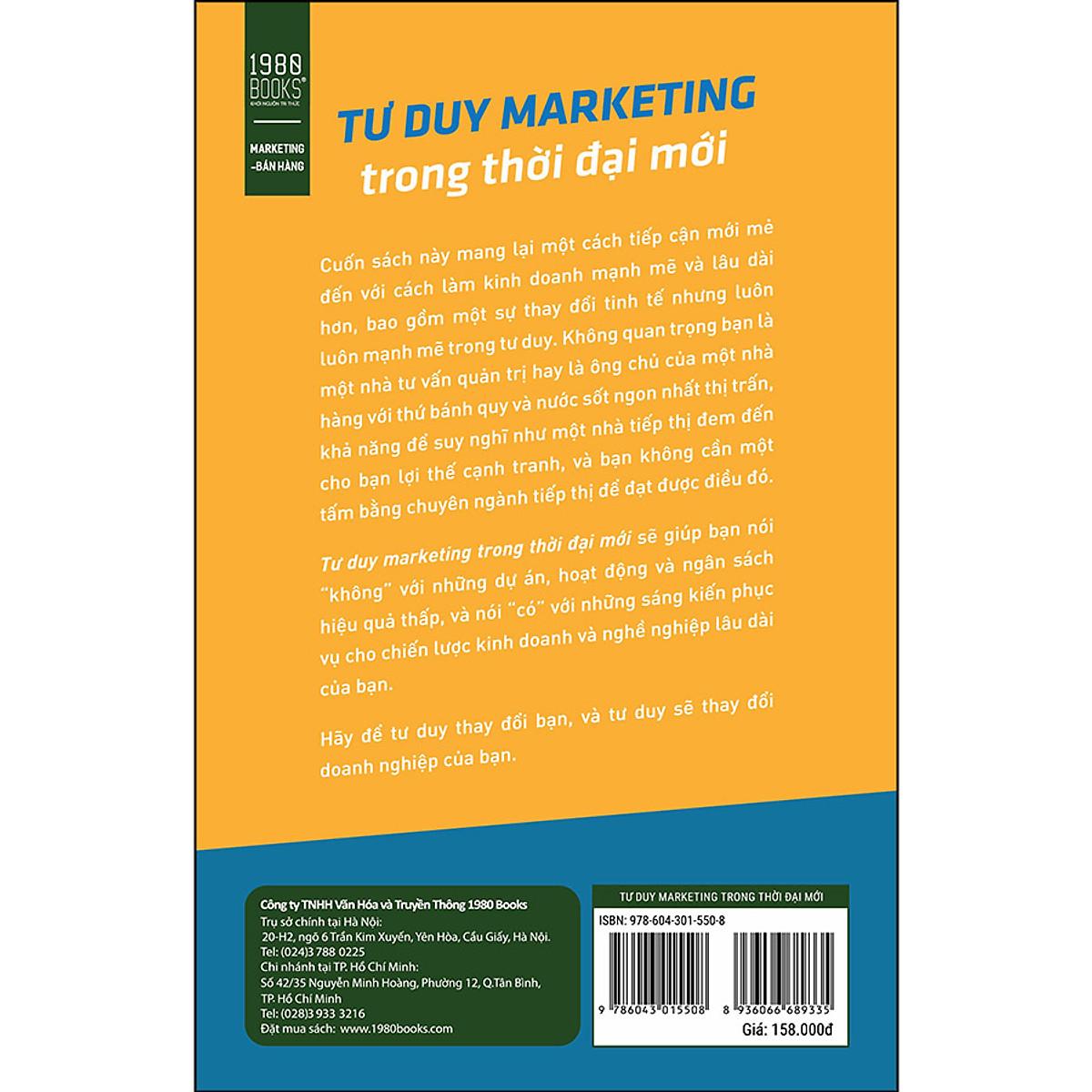 Tư Duy Marketing Trong Thời Đại Mới - Bản Quyền