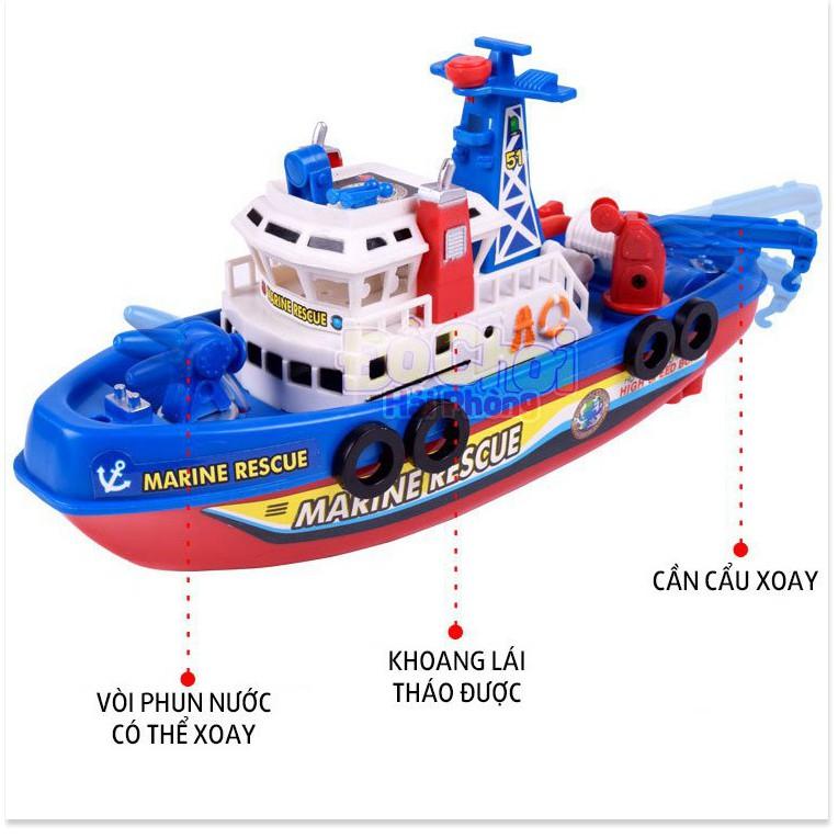 Đồ chơi Trẻ em rèn luyện trí thông minh Tàu thủy Fire Boat Gia Dụng SG