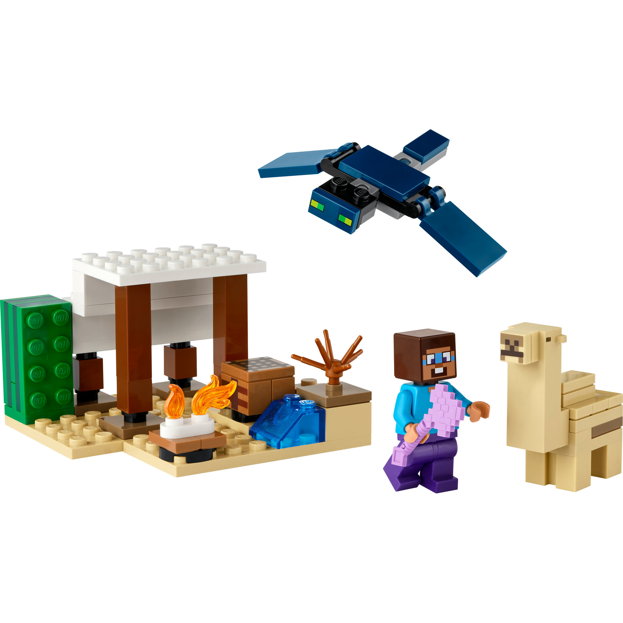 LEGO MINECRAFT 21251 Đồ chơi lắp ráp Chuyến thám hiểm đền thờ sa mạc của Steve (75 chi tiết)