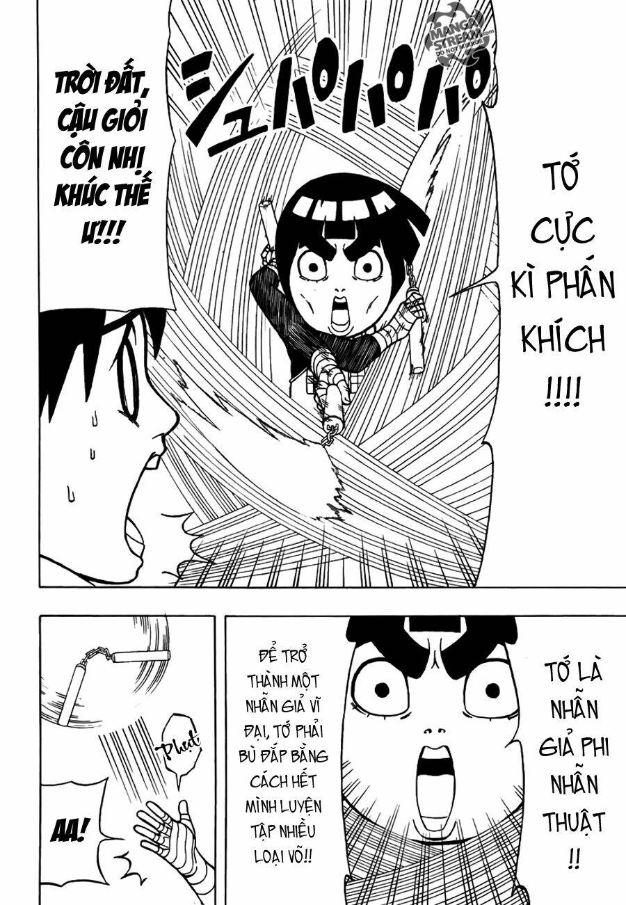 cửu vĩ hồ ly ngoại truyện rock lee chapter 6 3