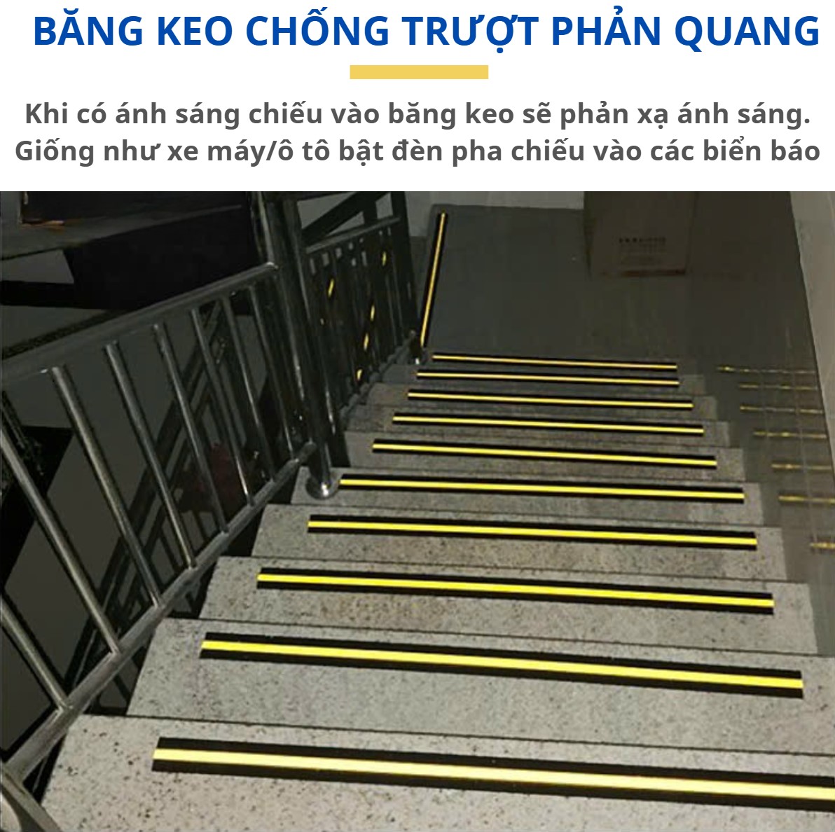 Băng Keo Chống Trượt 5cm x 5 Mét Chống Trơn Trượt Sàn Nhà, Cầu Thang An Toàn Cho Trẻ Em, Người Lớn