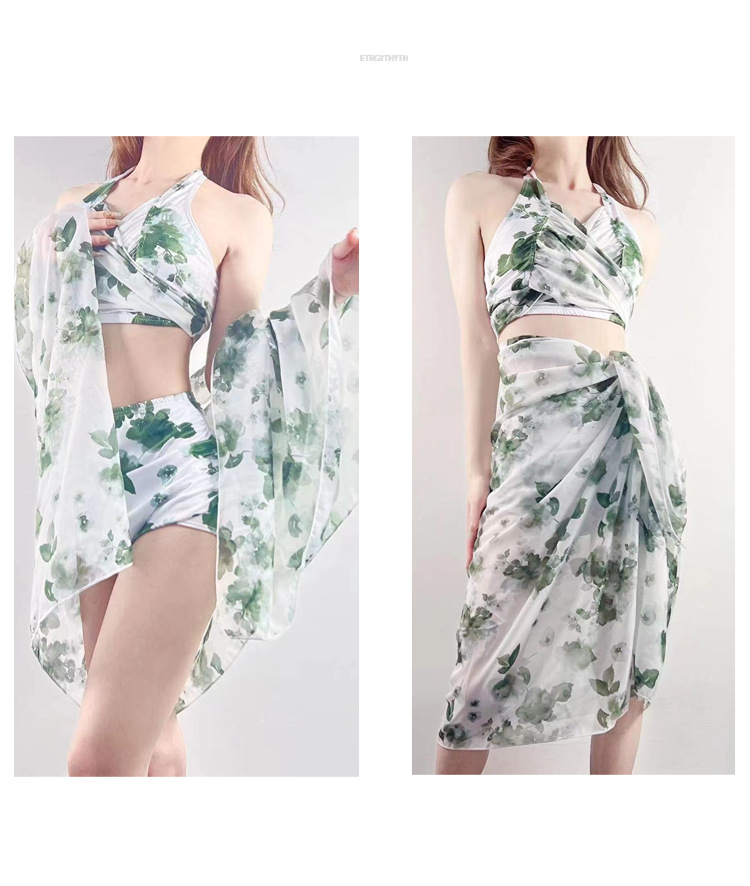 Bikini Đùi Kèm Khăn Lưới Quyến Rũ Loại 2