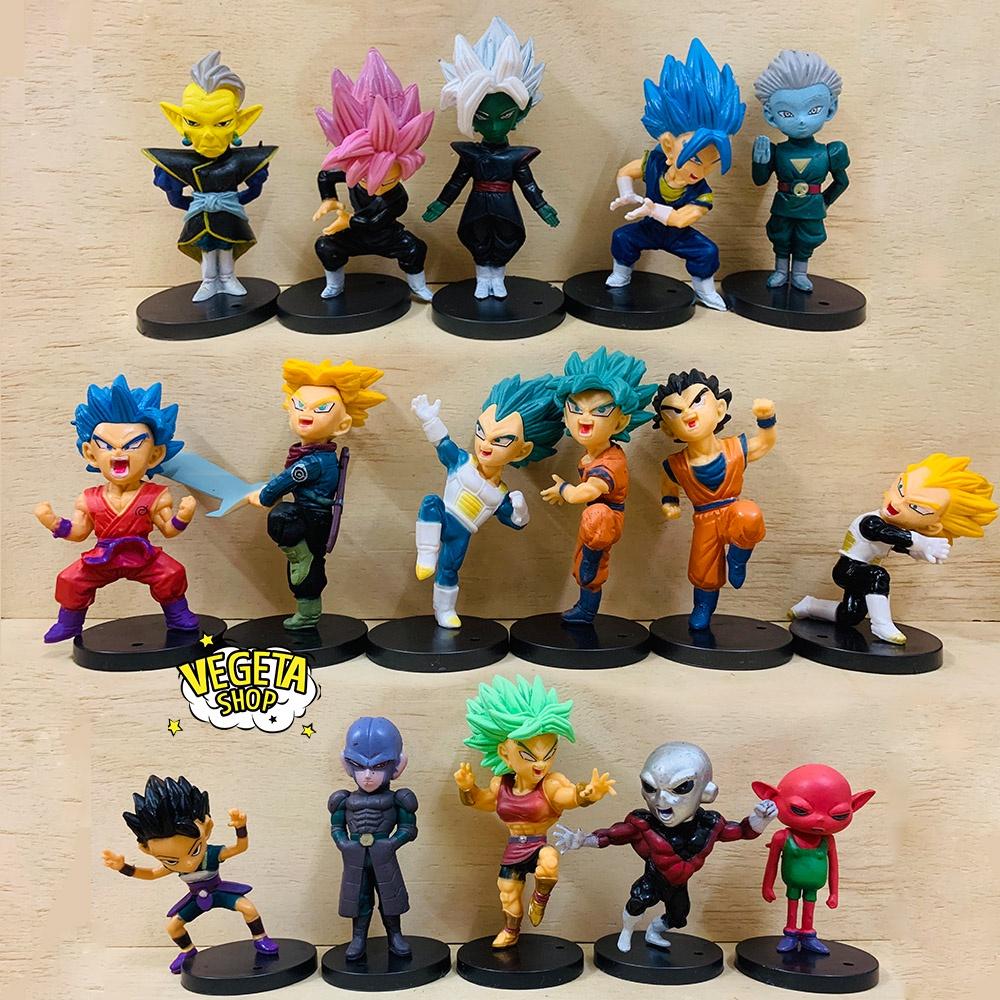 Mô hình Dragon ball - Z Super - WCF tùy chọn mẫu - Black Goku Gohan Gotenks Frieza Cell Buu Majin Vegeta Broly Trunks