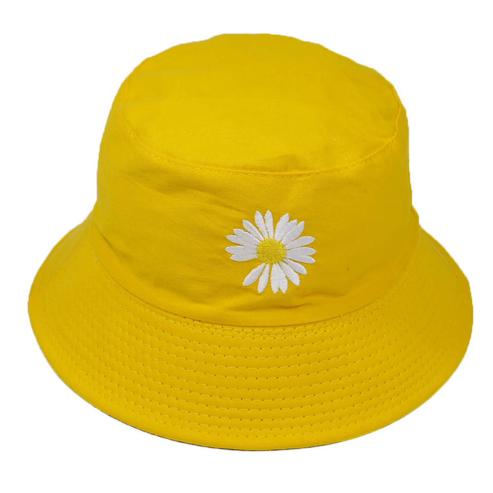 Mũ bucket hoa cúc họa mi hot trend đội được 2 mặt với 2 màu khác nhau độc đáo, vải cotton mềm mại bền đẹp - Hạnh Dương
