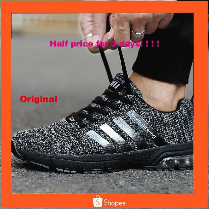Plus Size 36-47 Sport Shoes Men Women Lightweight Cushion Running Training Shoes