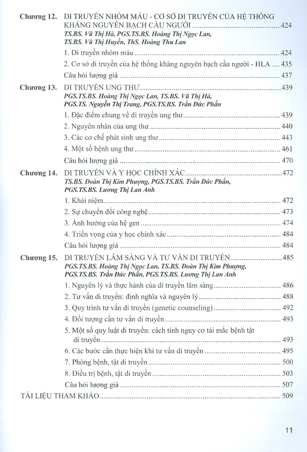 Di Truyền Y Học (Dùng Cho Đào Tạo Bác Sĩ Y Khoa) (Tái bản lần thứ hai) - Năm 2023