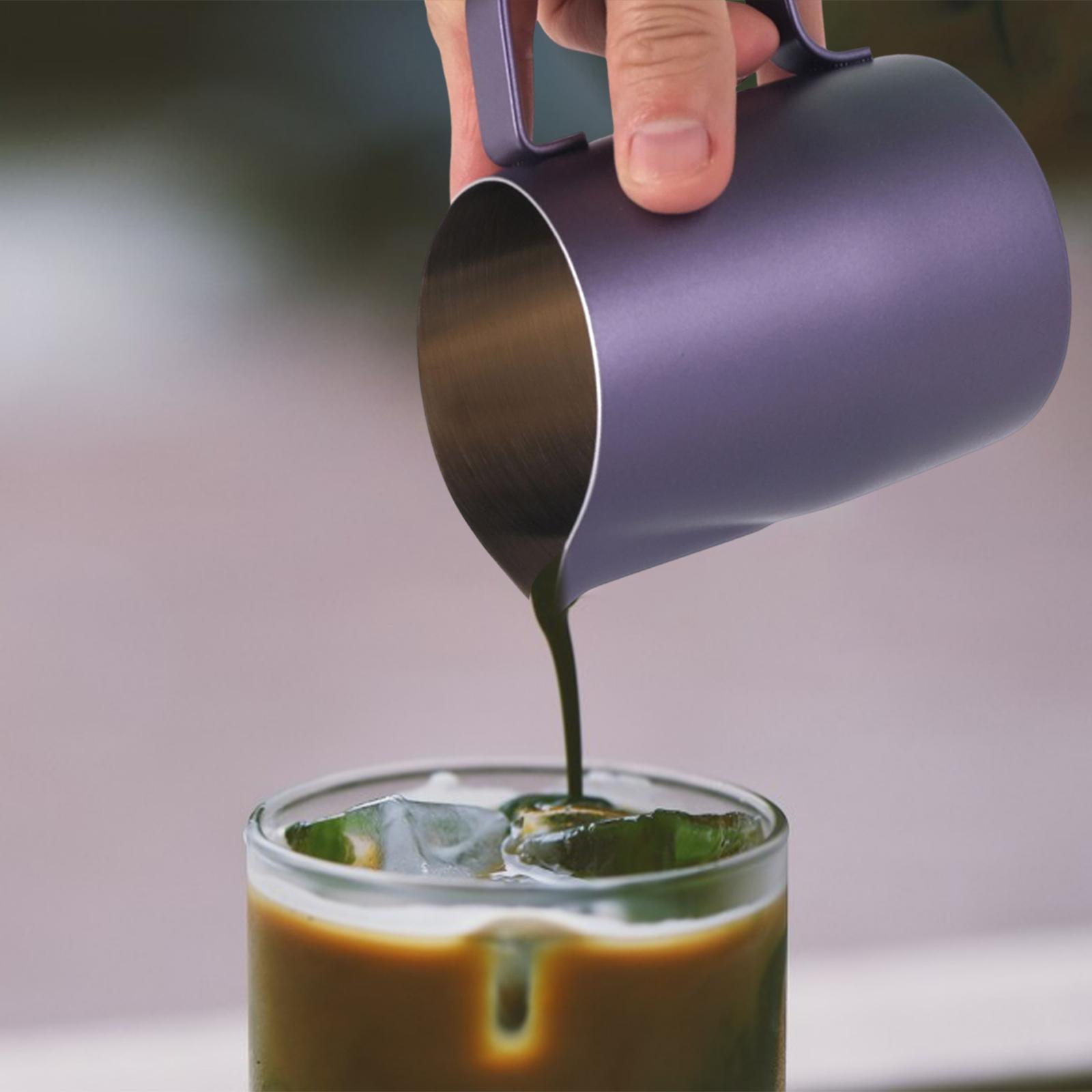Coffee Milk Frothing Pitcher Cup for Latte Art Chai Cappuccino