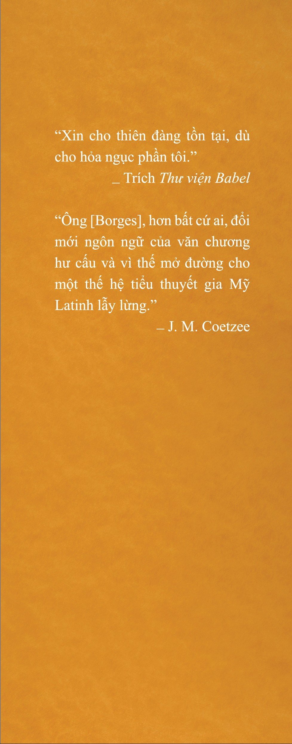 Truyện Hư Cấu - Jorge Luis Borges