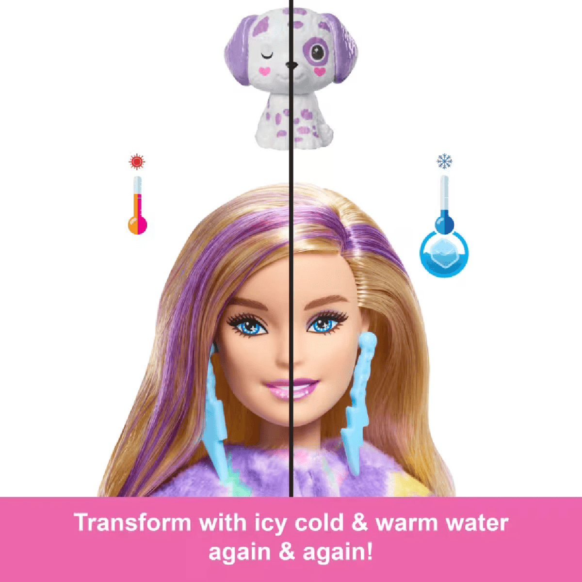 Đồ Chơi Búp Bê Barbie Cutie Reveal - Dalmantion BARBIE HRK41