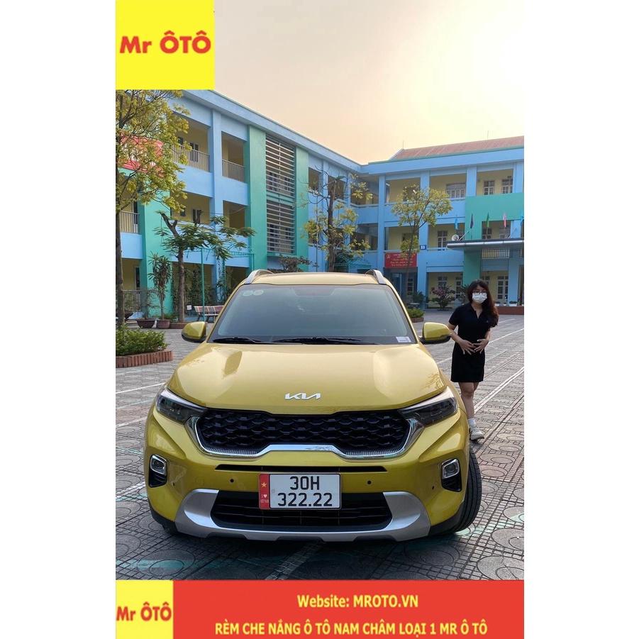 Rèm Che Nắng Xe Kia Sonet Hàng Loại 1. Cam Kết Vải Dày Dặn, Chuẩn Khít Theo Xe