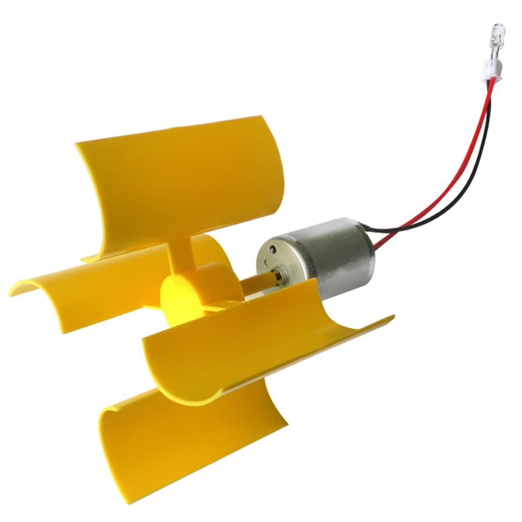 4-11pack Mini Wind Generator Wind Turbine Model Set Kits Teaching Tool