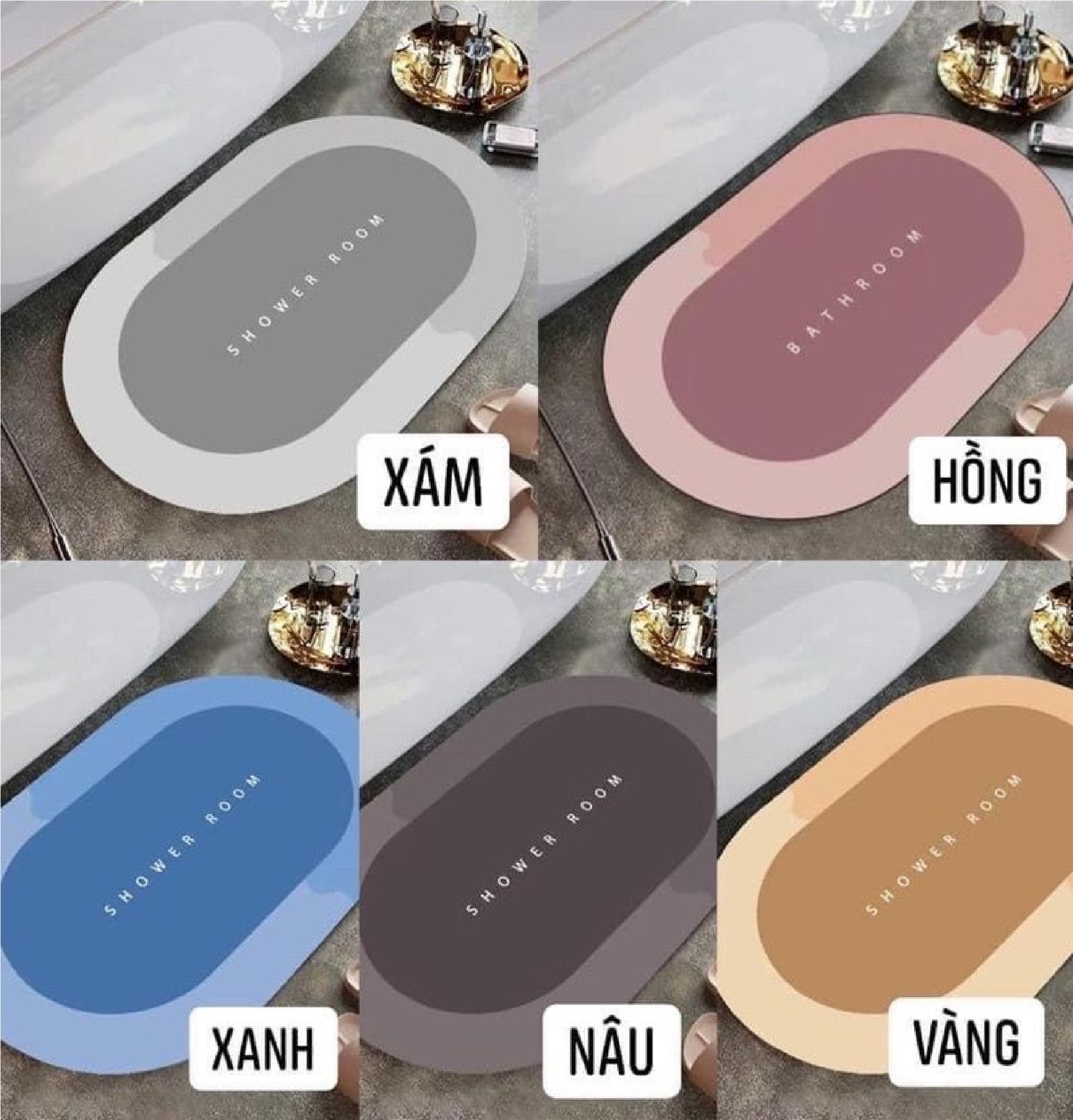 Thảm lót chân NAPA siêu thấm hút