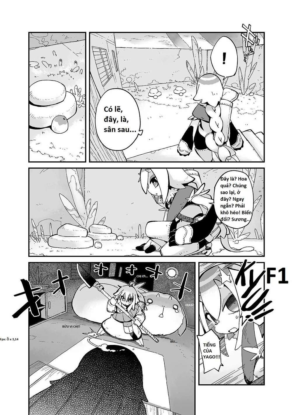 ngay cả khi hậu tận thế, thật hạnh phúc vẫn còn được sống... chapter 12 3