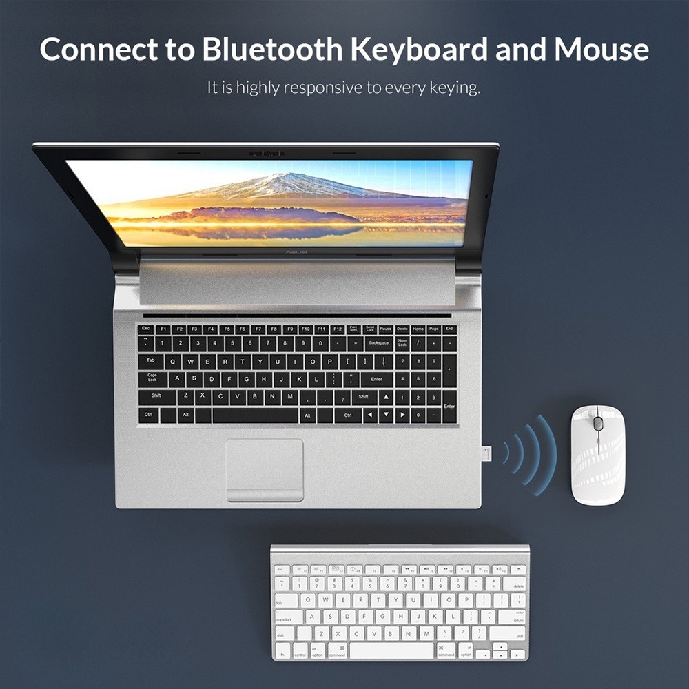 Thiết Bị Kết Nối Bluetooth 5.0 Qua USB BTA-508 Màu Đen - Hàng Chính Hãng