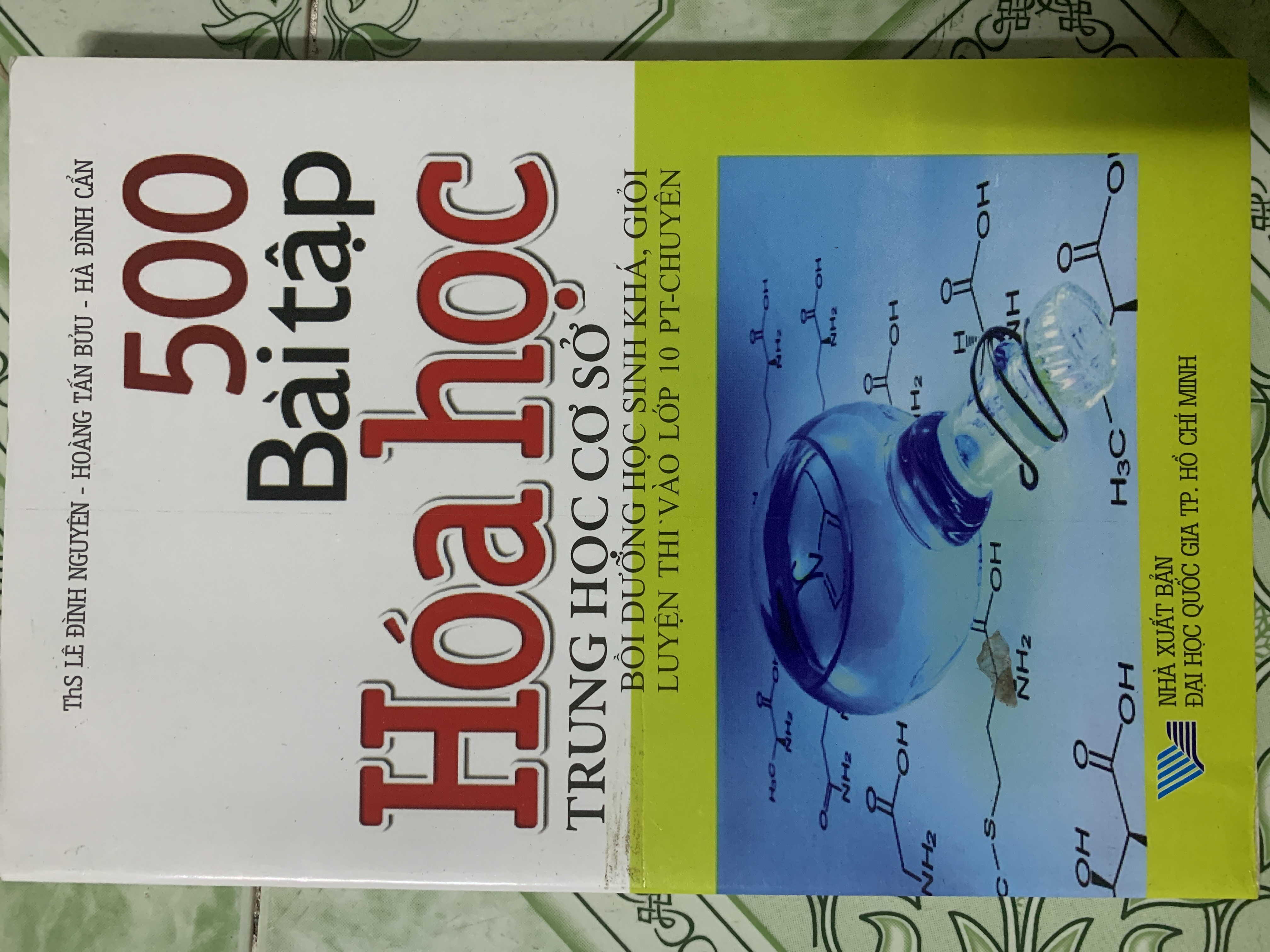 500 bài tập hoá học trung học cơ sở