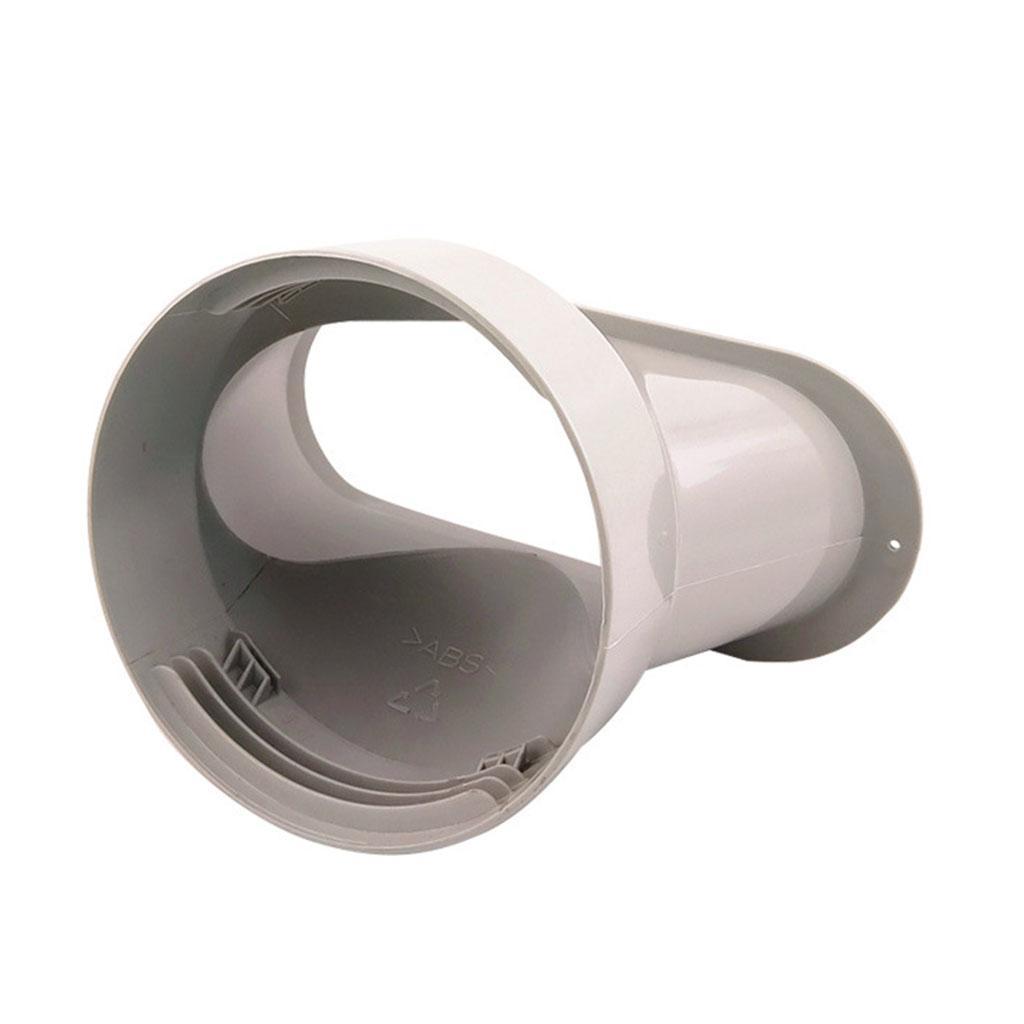 5.1'' Window Adapter  Conditioner Exhaust Duct Tube Flat Connector