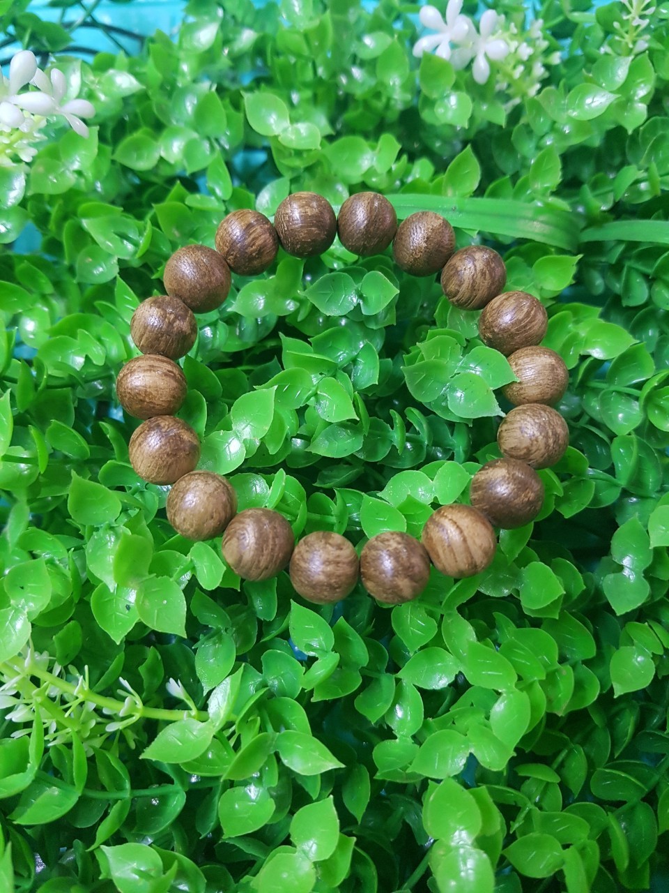Vòng tay gỗ Trầm Hương AMAZ- Trầm Merauke 12ly