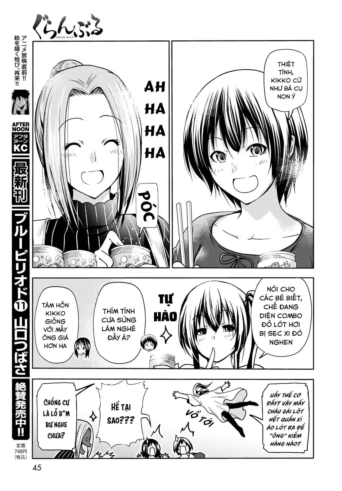 cô gái thích lặn - grand blue chapter 72 23