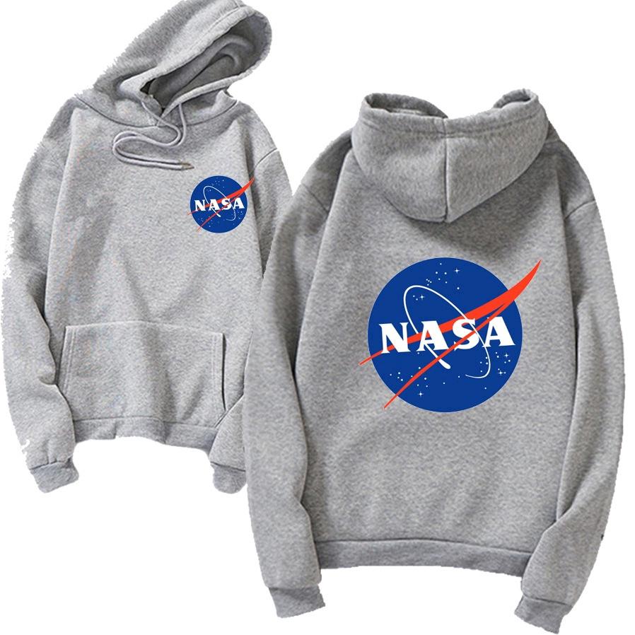 Áo Hoodie NASA áo nam nữ dài tay áo có mũ trùm đầu