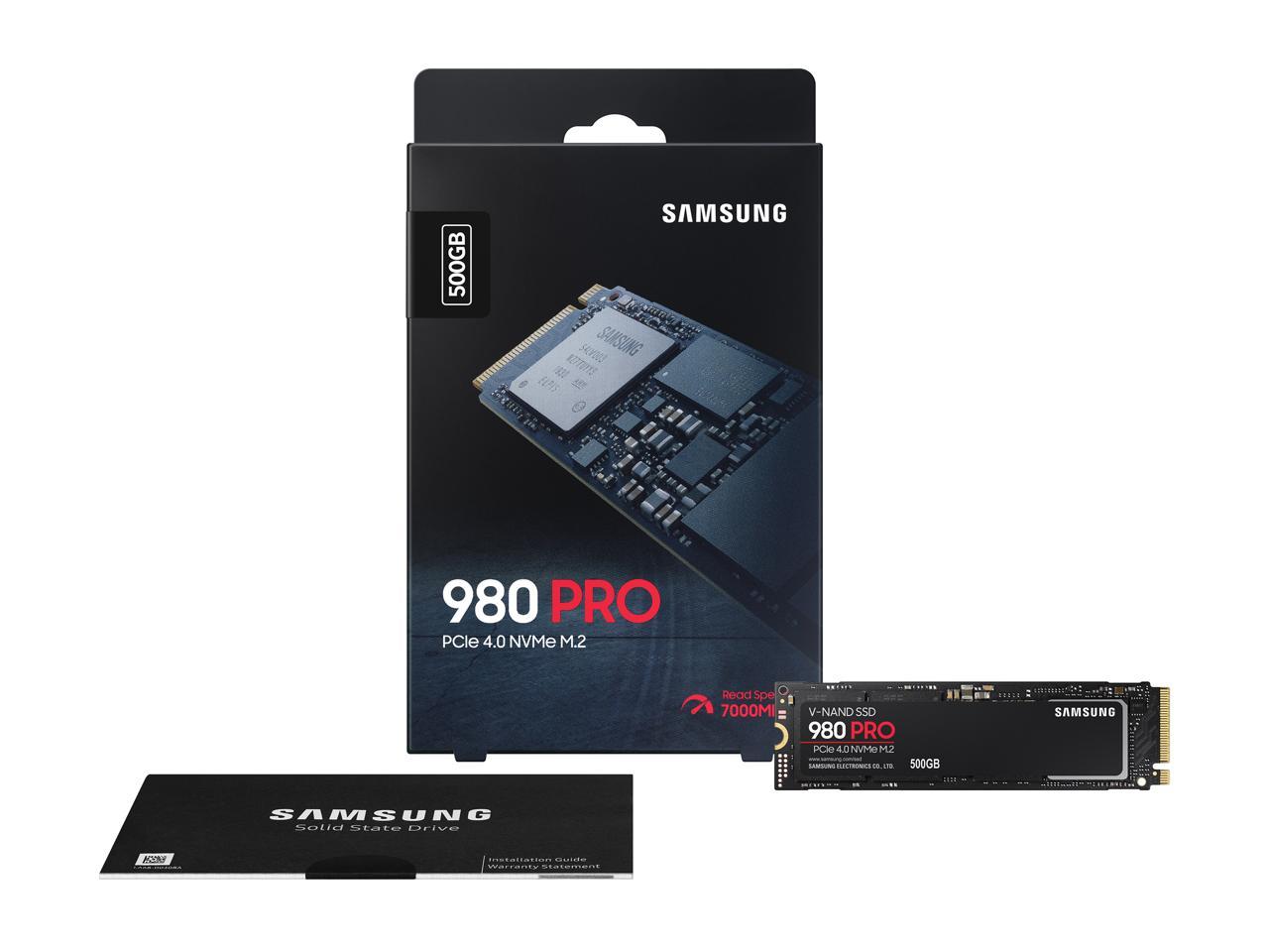 Ổ cứng SSD Samsung 980 PRO PCIe 4.0 NVMe SSD 500GB MZ-V8P500BW - Hàng Chính Hãng