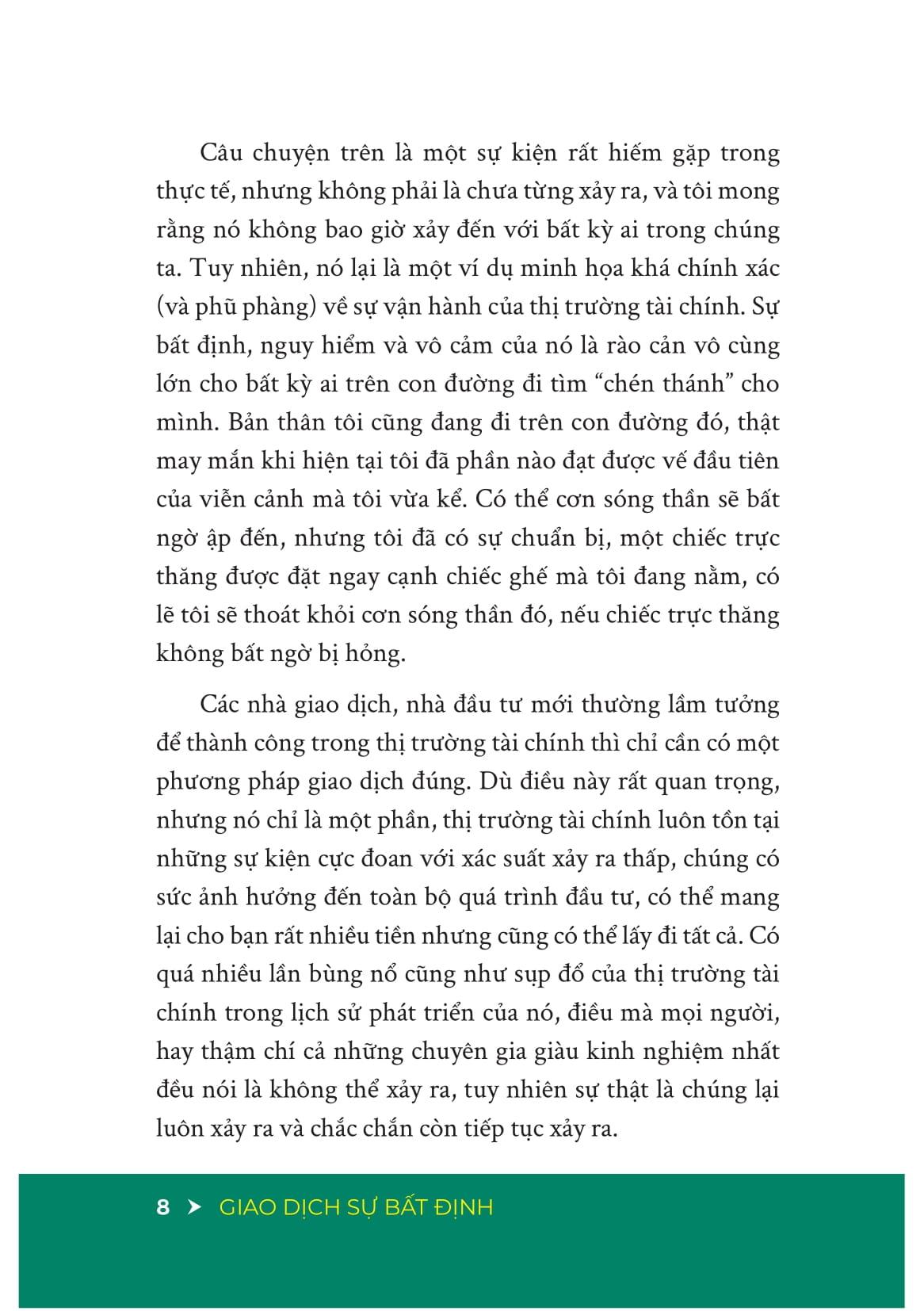 Sách - Giao Dịch Sự Bất Định - Phương Pháp Đầu Tư Thực Chiến Trong Môi Trường Đầy Ngẫu Nhiên Của Thị Trường Tài Chính
