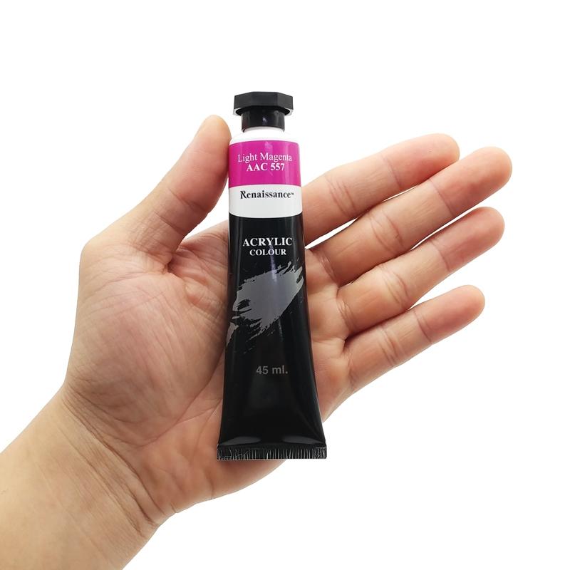 Tuýp Màu Acrylic 45 ml - Renaissance #557 - Light Magenta