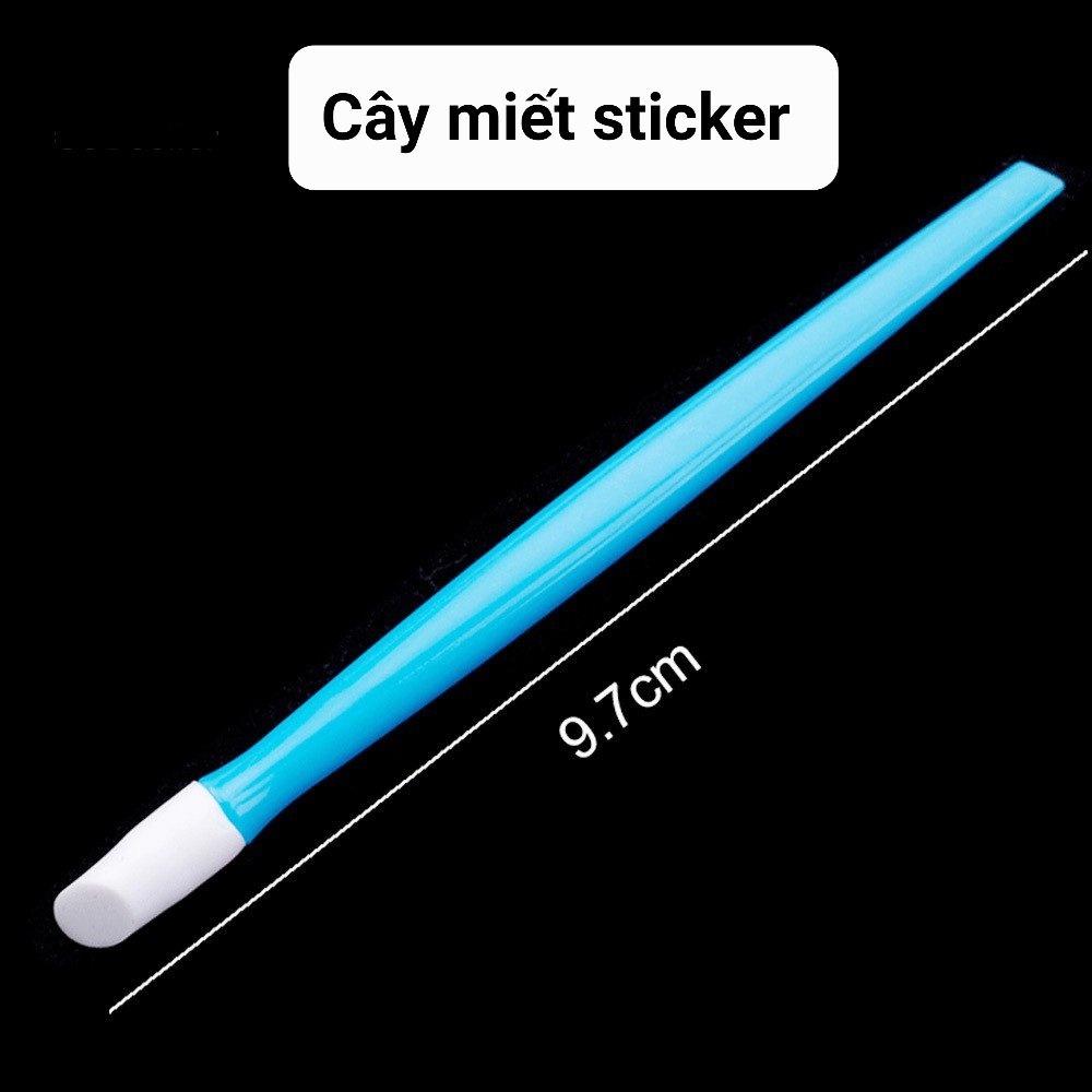 [Rẻ vô địch] cây miết sticker, cây chà móng, bút chà sticker, cây chà hình dán móng