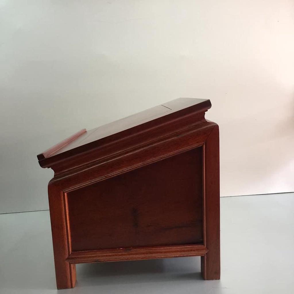 Bàn Đọc Sách, đọc kinh gỗ Hương Đá, Phong Thủy có ngăn kéo đựng sách