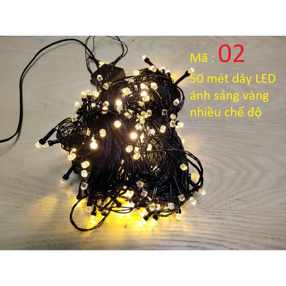 Đèn giáng sinh Noel LED dây trang trí đường, cây cảnh, sân vườn,