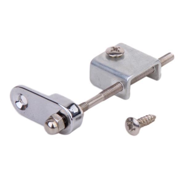 Chrome Scratch Plate Pickguard Mounting Bracket + Screw for Mandolin Quality