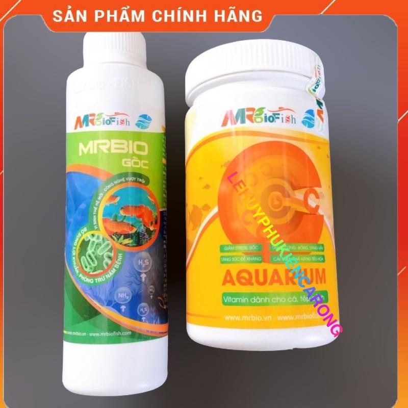 Combo Vi Sinh Bể Cá Mr Bio Gốc và Vitamin C - Aquarium Bộ Đôi Hoàn Hảo Cho Hồ Cá Của Bạn