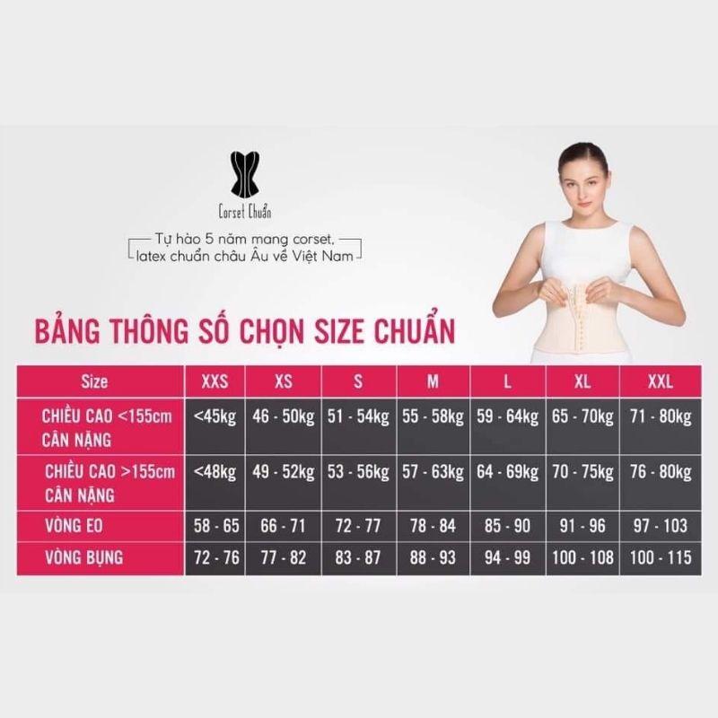 Đai nịt bụng Corset lưới Corset Chuẩn thắt dây phía sau siêu định hình eo màu đen