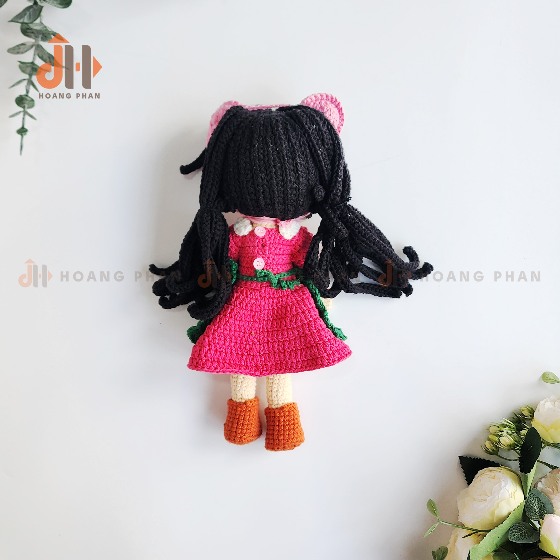 Búp bê móc len - Cô nàng Malala phiên bản 05