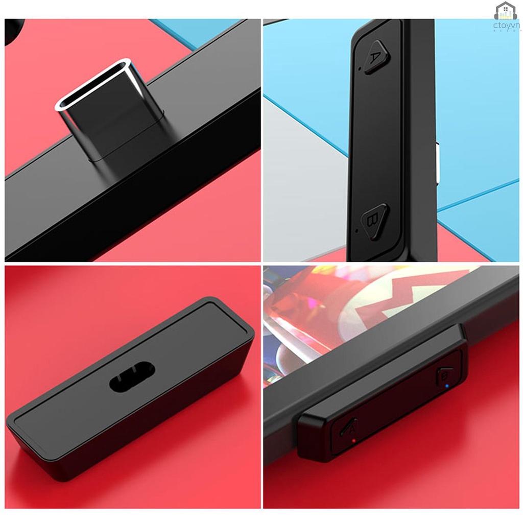 Bộ chuyển đổi âm thanh BT loại C USB-C BT tương thích với Nintendo Switch PS4 PC