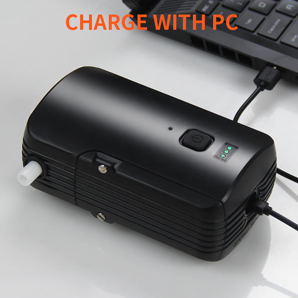 Outdoor Camping Shower Portable Electric Shower Pump Waterproof with 2-Level Water Flow for Camping Hiking Watering