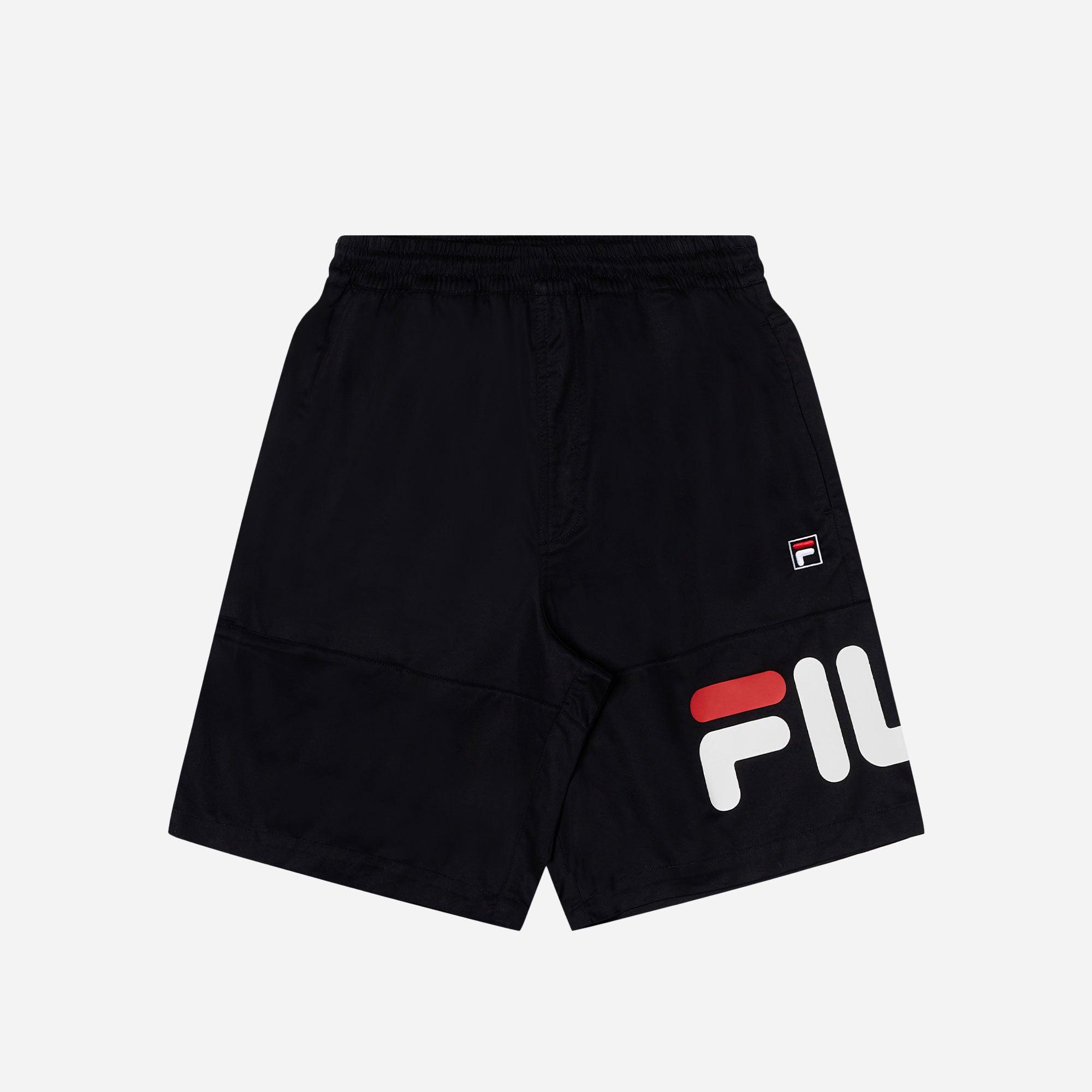 Quần ngắn thời trang nam Fila Regular Logo - FW2HPF2101M-BLK