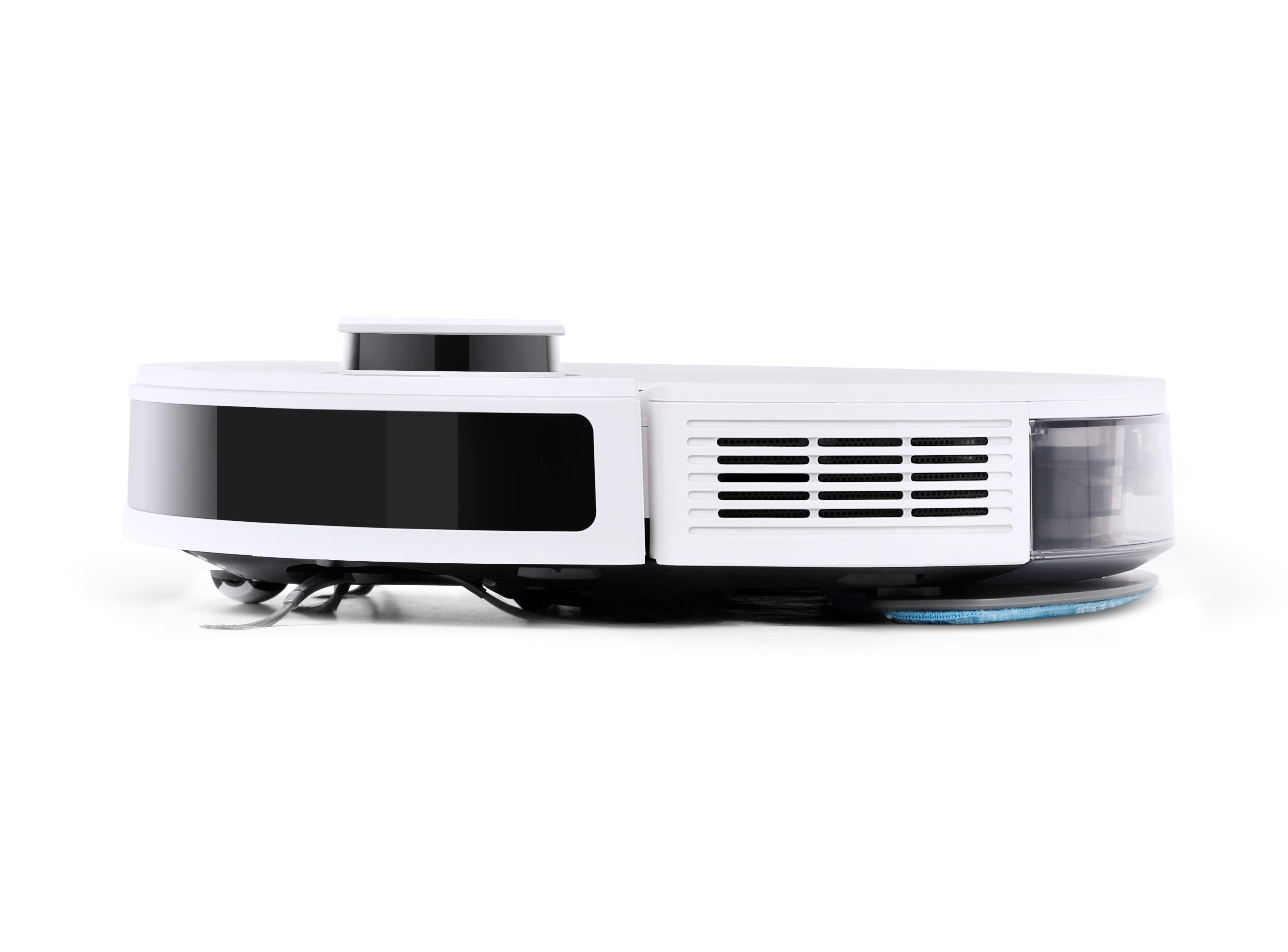 Robot hút bụi lau nhà Ecovacs Deebot N10 New - Trắng Bản Quốc tế - App Tiếng Việt, hàng nhập khẩu chính hãng full VAT, bảo hành chính hãng 12 tháng bởi Vietnam Robotics, lực hút 4300Pa, thời gian hoạt động 330 phút liên tục